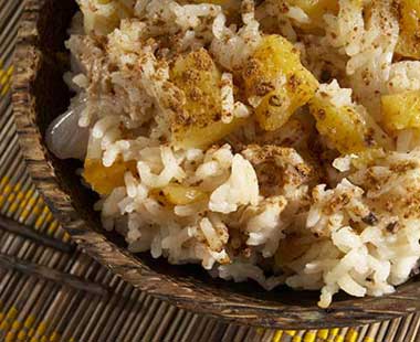 Pineapple Maple Rice