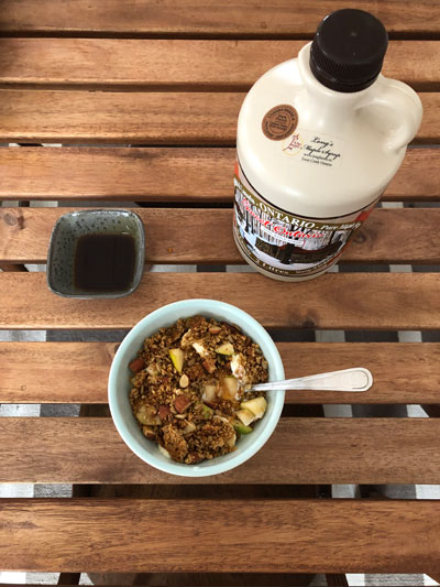 Swimmer's Maple Granola