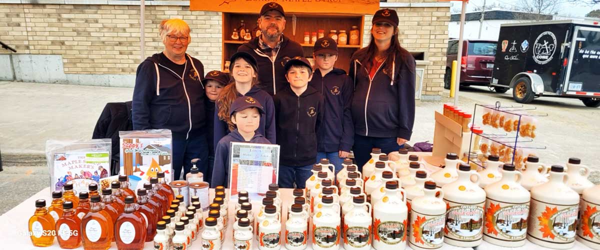 family at Powassan Fair